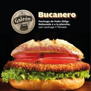 BOCADILLO BUCANERO DE 11,70 A 10,50 EUROS